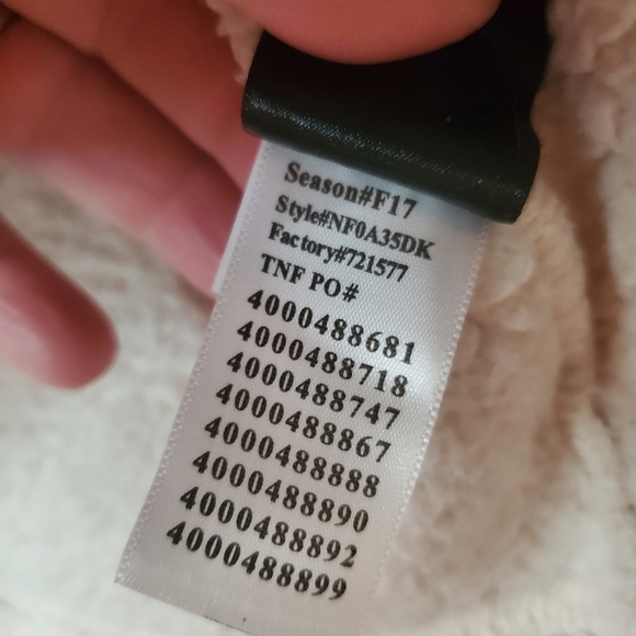 The North Face Campshire Sherpa Fleece Pullover Size Small Vintage White - Picture 8 of 13